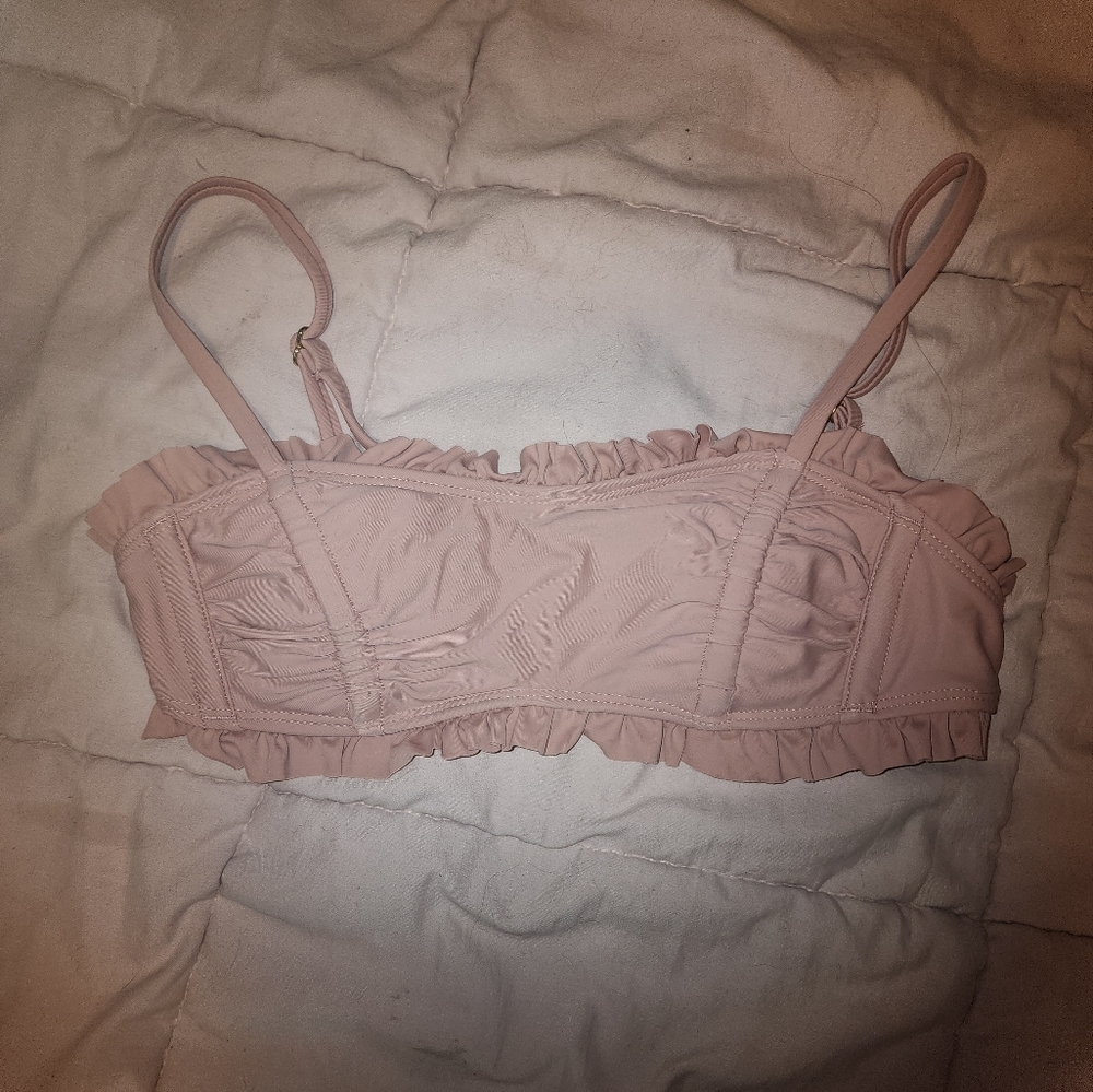 Dusty Pink Bikini Top